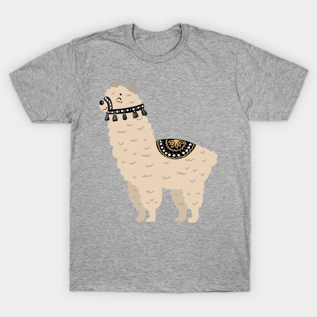 Lucky Lama T-Shirt by VintageHeroes